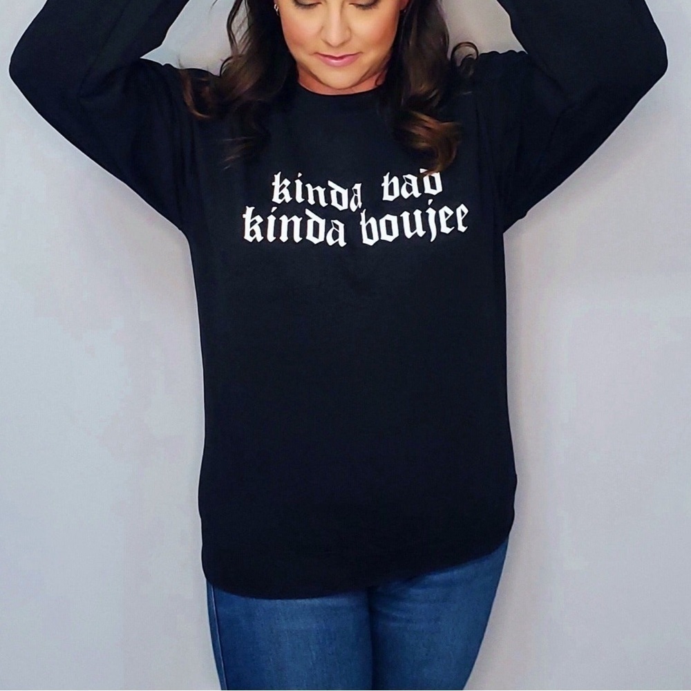 Crew Neck Sweater - Kinda Bad